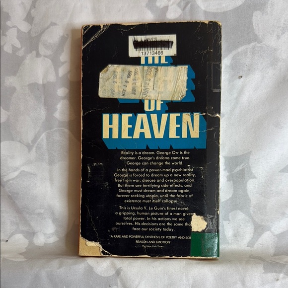 The Lathe of Heaven Book by Ursula K. Le Guin - Picture 2 of 2